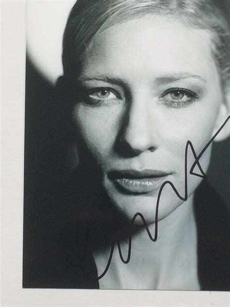 Cate Blanchett Autographed Photo Authentic Will Pass JSA BAS Thor The
