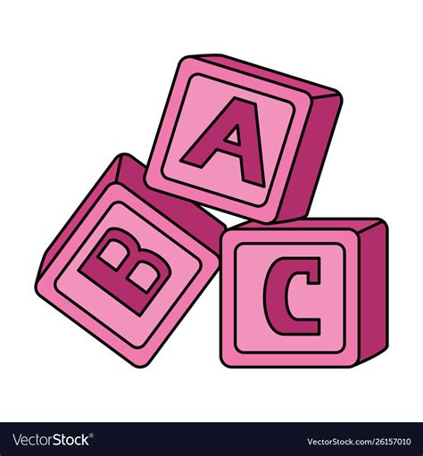 Baby Block Clipart Alphabet