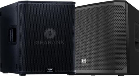 The Best Pa Subwoofers Powered Active Oct 2020 Gearank