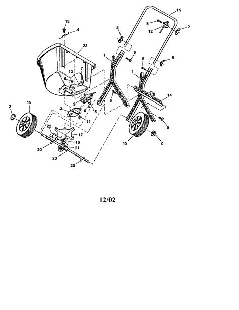 Broadcast Spreader Scotts Spreader Parts Diagram