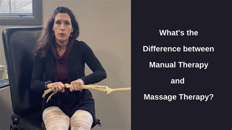 Whats The Difference Between Manual Therapy And Massage Therapy
