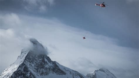 Обои Альпы 4k Hd Швейцария путешествие вертолет горы снег зима