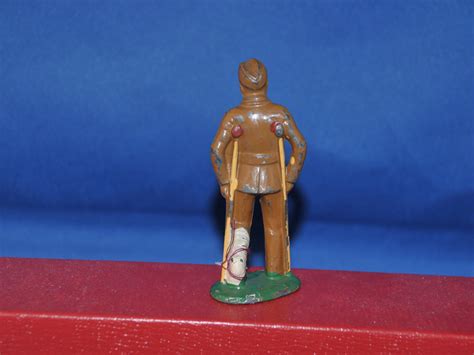 Barclay Gallery Wounded Soldier On Crutches B1197159