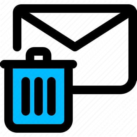 Delete Email Message Trash Icon