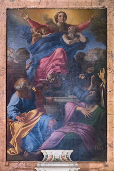 The Assumption Of The Virgin By Annibale Carracci