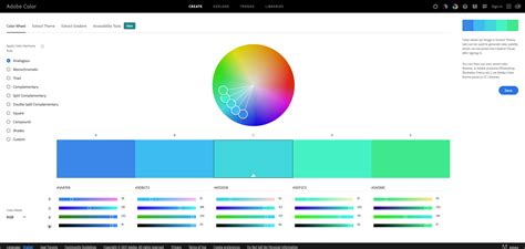 Adobe Color как пользоваться