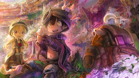 Explorer Sitting On Green Grass Illustration Made In Abyss Riko Made