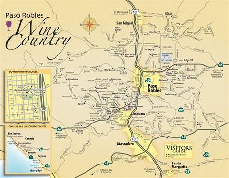 Paso Robles Wine Map Paso Robles Daily News
