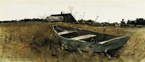 From Seattle Art Museum Andrew Wyeth Teels Island 1954 Drybrush
