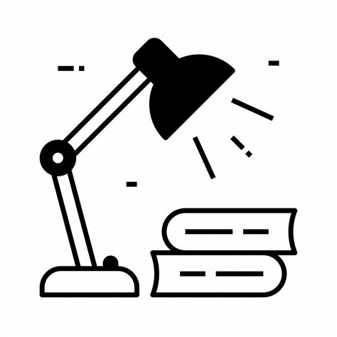 Study Lamp Icon Download On Iconfinder On Iconfinder