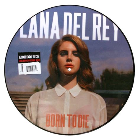 Lana Del Rey Born To Die Picture Disc Lp Record Store Day