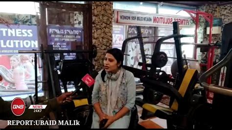 First Kashmiri Female Gym Trainer Aliya Bhat Youtube