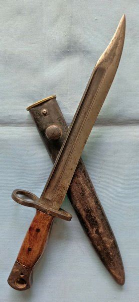 Jual Pisau Sangkur Bayonet Kuno British N18 Pd 1 Di Lapak
