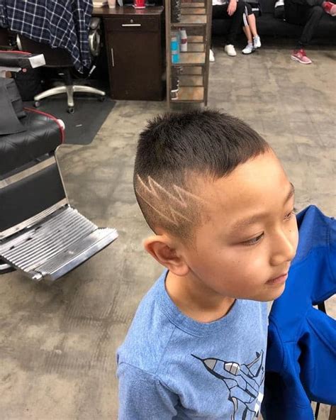 The lightning blade, kiba the fang! 5 Greatest Lightning Bolt Haircut Ideas Trending in 2021
