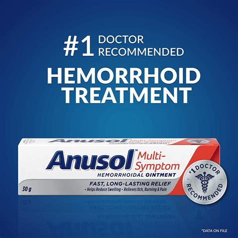 Anusol Cream Hemorrhoidal Ointment Relief 30g Care And Shop