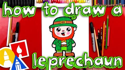 How To Draw A Cartoon Leprechaun Youtube