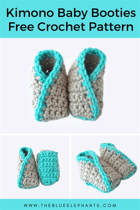 Crochet Baby Booties For Beginners