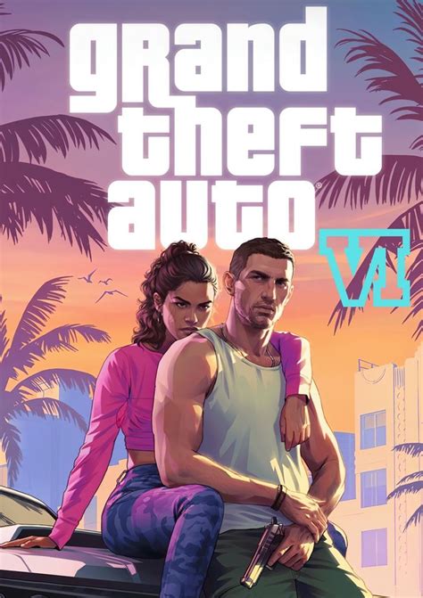 Gta 6 Cover Lucia And Jason Grand Theft Auto 6 Poster Din A1 A4 In