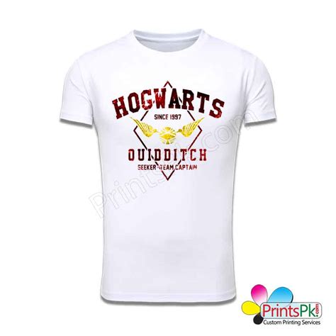 Hogwarts Quidditch T Shirt Harry Potter T Shirt Order Online In Pakistan