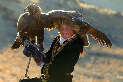 West Mongolian Eagle Hunting And The Eagle Festival