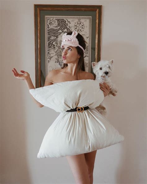 The Quarantine Pillow Challenge Sees Fashionistas Go Naked Except For