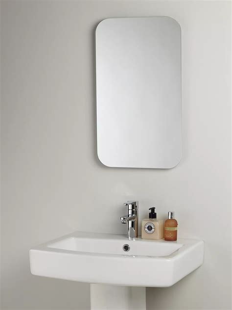 John Lewis And Partners Flow Bathroom Wall Mirror At John Lewis And Partners