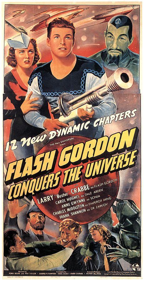 Flash Gordon Conquers The Universe By Everett Flash Gordon Movie