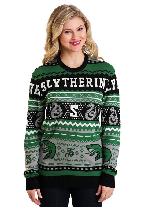 Harry Potter Slytherin Ugly Sweater
