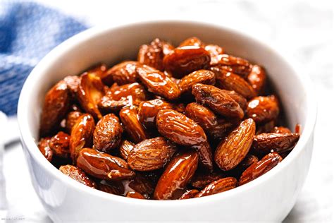 Sweet And Savory Roasted Almonds Recipe How To Roast Almonds With