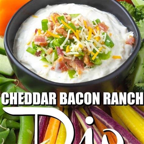 Cheddar Bacon Ranch Crack Dip Recipe Midgetmomma