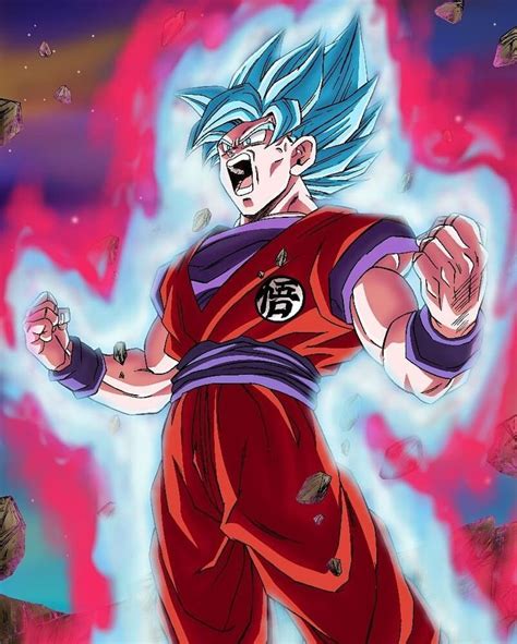 When vegeta was eliminated, it was all done for him. Goku Super Saiyajin Blue Kaioken x20 | Dragon ball super ...