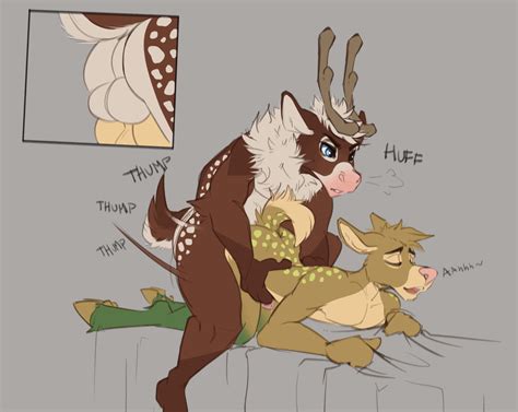 Rule 34 Alan Notsafeforhoofs Anal Anal Sex Animated Anthro Anthro On Anthro Antlers Ass