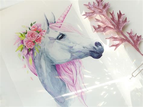 Watercolor unicorn by Karinka BU on Dribbble