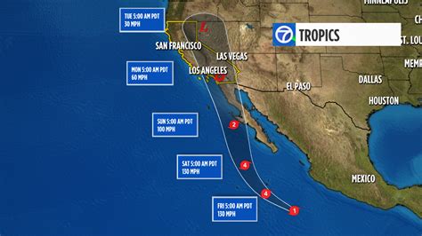 Hurricane Hilary Could Be 1st Tropical Storm To Hit California Since