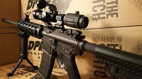 Dpms Ar15 Red Dot 3x Magnifier Usa Firearms