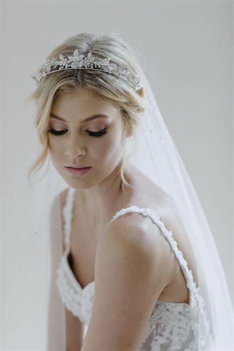 Cashmere Crystal Bridal Tiara Tania Maras Bridal