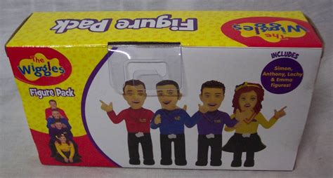 The Wiggles Simon Anthony Lachy And Emma 4 Figures Toy Pack New Ebay
