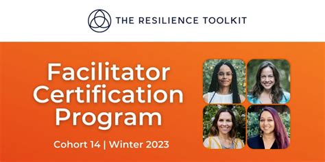 The Resilience Toolkit Facilitator Certification Course Only Cohort