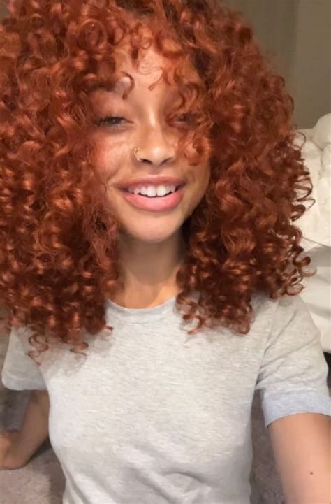 Pin By Lulu On Ruivo 🧡 Colored Curly Hair Ginger Hair Color Red Curly Hair