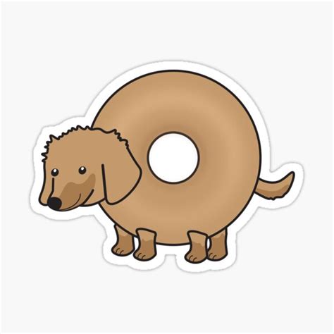Puppy Bagel Sticker By Knnewell Redbubble