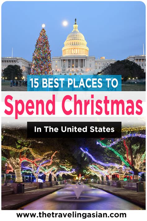 15 Best Places To Spend Christmas In The Usa Christmas Destinations