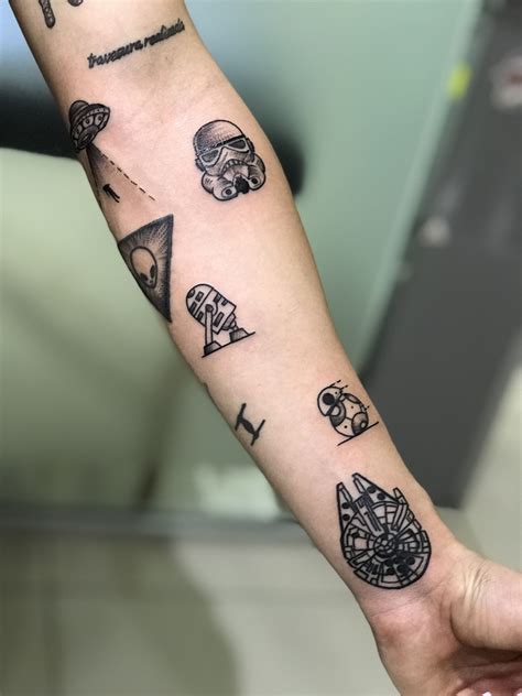 More images for small star wars tattoos » Starwars tattoo | Star wars tattoo, Geometric tattoo, Tattoos