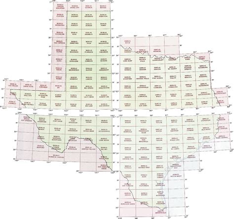 Texas Topographic Index Maps Tx State Usgs Topo Quads 24k 100k 250k