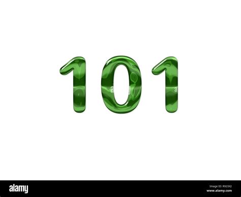 Printable Number 101