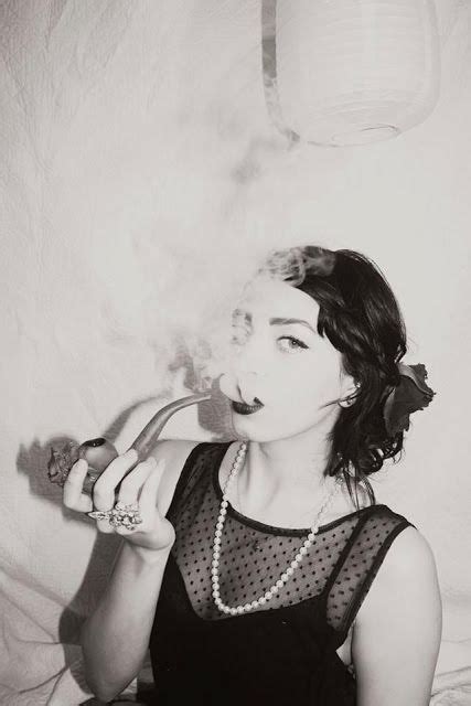 Vintage Photos Of Women With Pipes In The Past Smoking Pipe Pipes