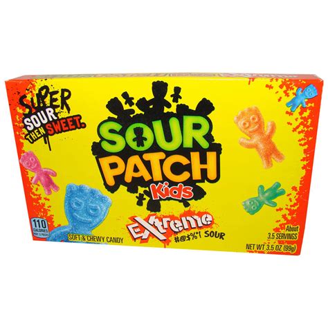 Sour Patch Kids Extreme Sour Candy Box 99 G 35 Oz Us Shop