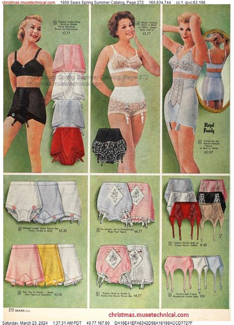 1958 sears spring summer catalog page 272 catalogs and wishbooks