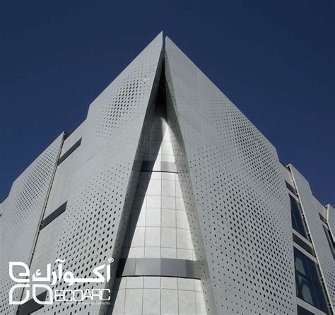 Perforated Skin Facade Cnc Sheet Services اکوآرک