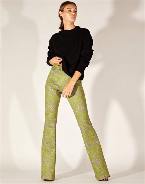 Bonded Fit And Flare Pant In Flare Pants Bottom Clothes Fit