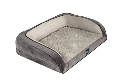 Serta Orthopedic Memory Foam Couch Pet Dog Bed Large Color May Vary